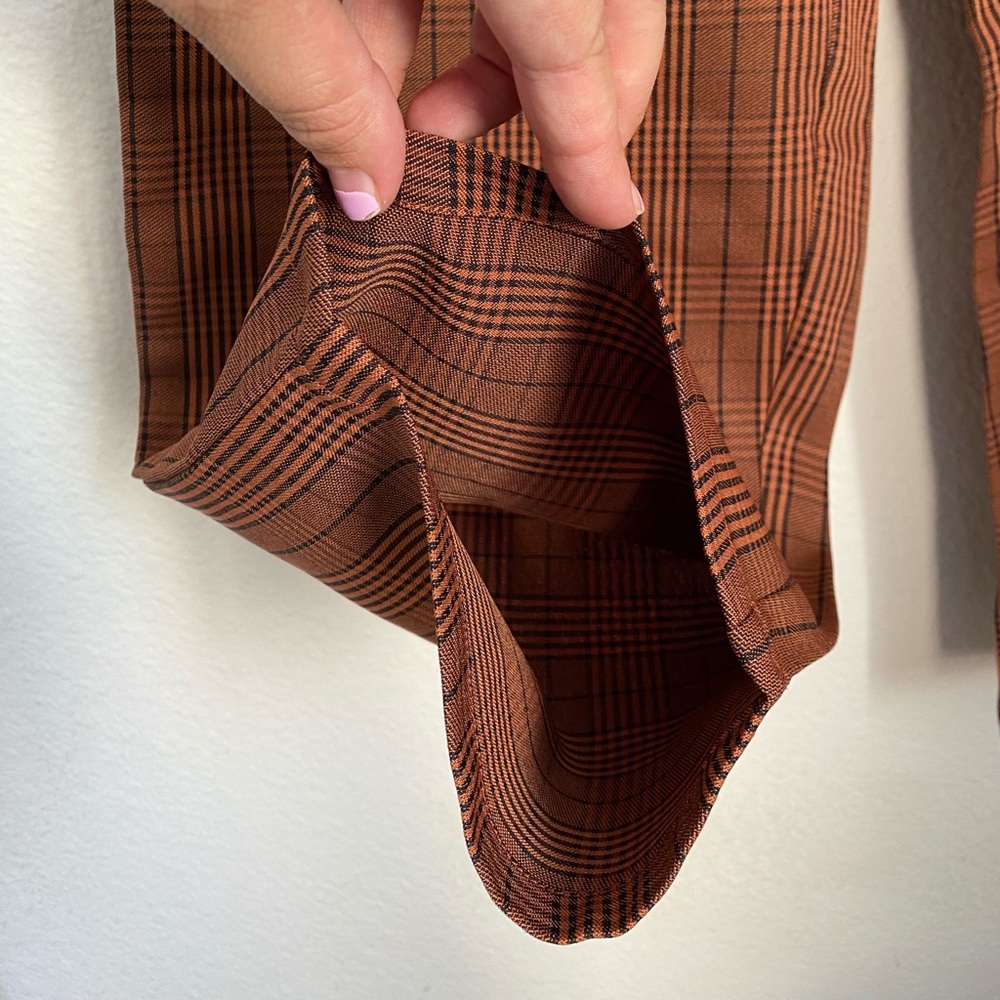 SOLD Wild Honey 🍂 Fall Plaid High Waisted Pants NWT - Picture 11 of 15